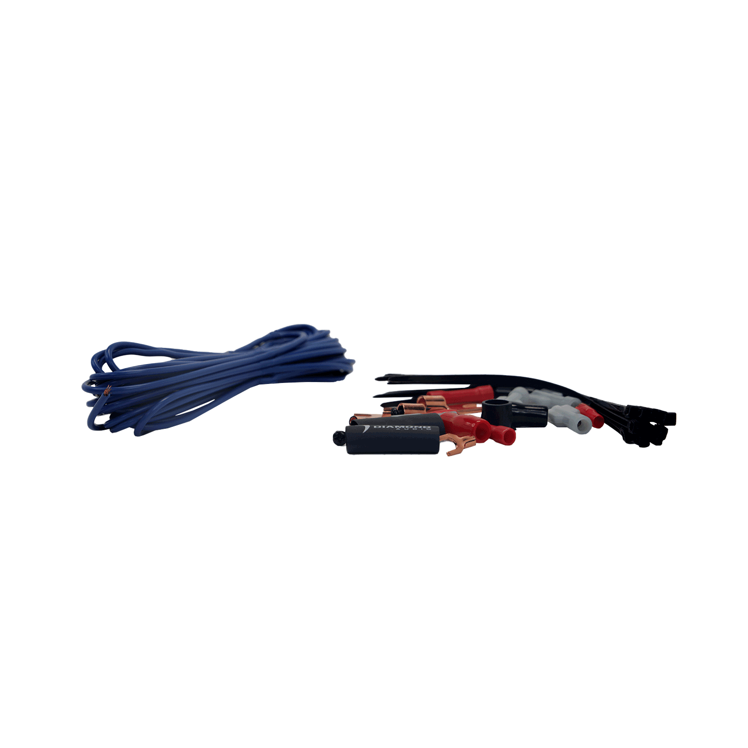 Diamond Audio HX82 2-Channel 8 Gauge Amplifier Installation Kit W/ RCA Interconnect and 20 ft Speaker Cable — image 3