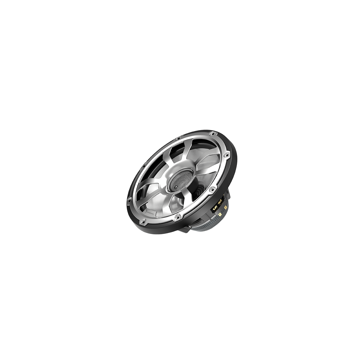 Diamond Audio HXM10F4 10" HXMF Series 2-Way Marine Speaker w/Titanium Dome Tweeter (4Ω) — image 5