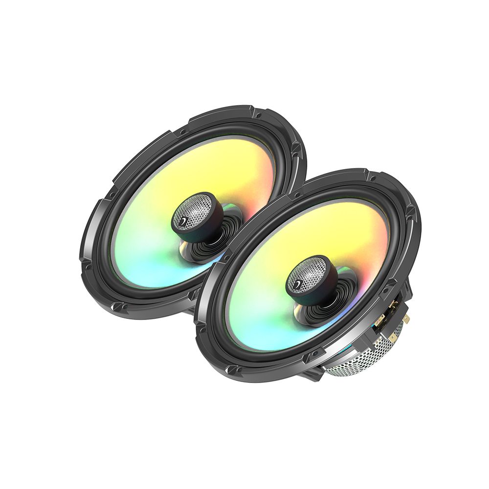 Diamond Audio HXM65F2 6.5" HXMF Series 2-Way Marine Speaker w/Titanium Dome Tweeter (2Ω) — image 1