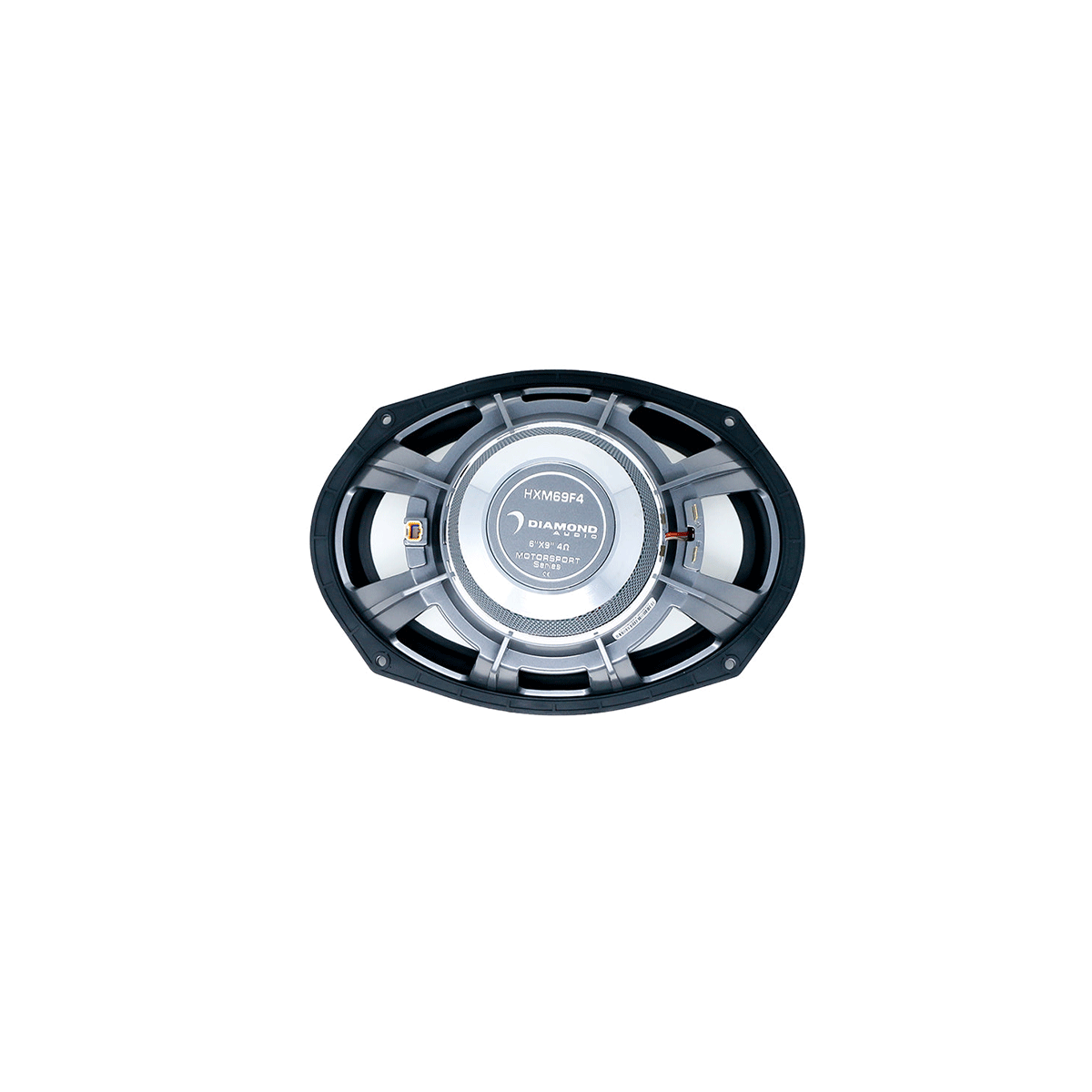 Diamond Audio HXM69F4 6"x 9" HXMF Series 2-Way Marine Speaker w/Titanium Dome Tweeter (4Ω) — image 6