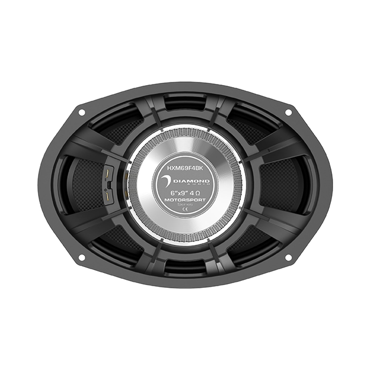 Diamond Audio HXM69F4BK 6"x 9" 2-Way High Output Marine Speaker (4Ω) — image 6