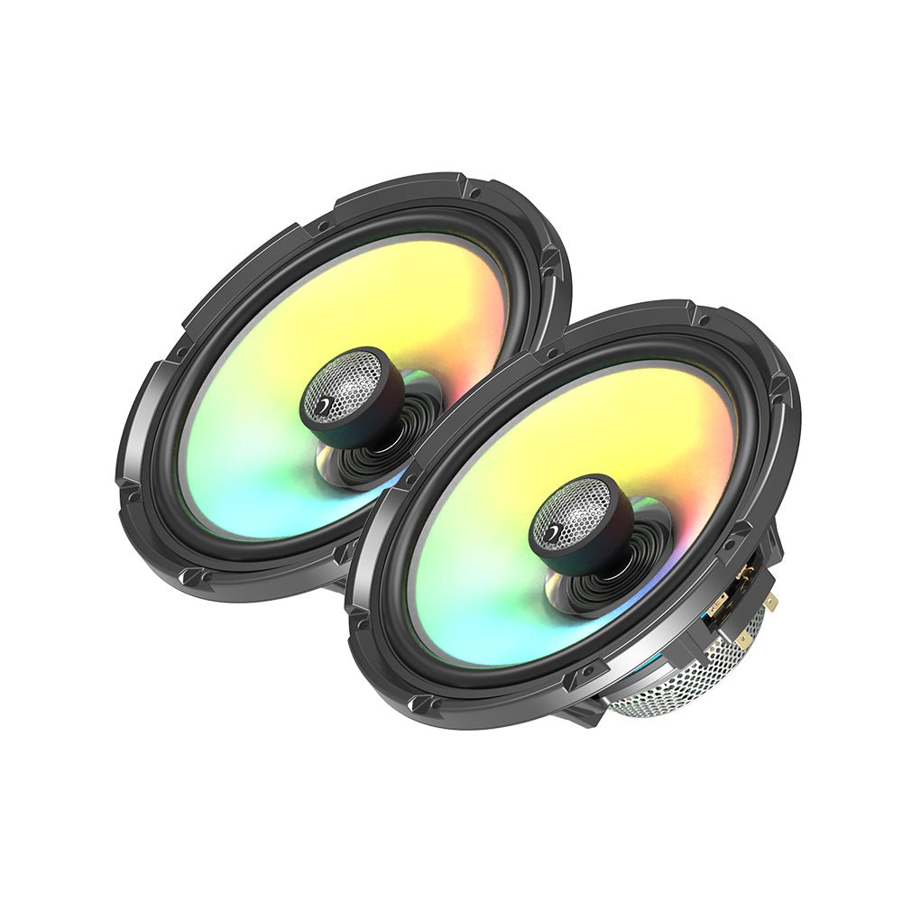Diamond Audio HXM8F4 8" HXMF Series 2-Way Marine Speaker w/Titanium Dome Tweeter (4Ω) — image 1