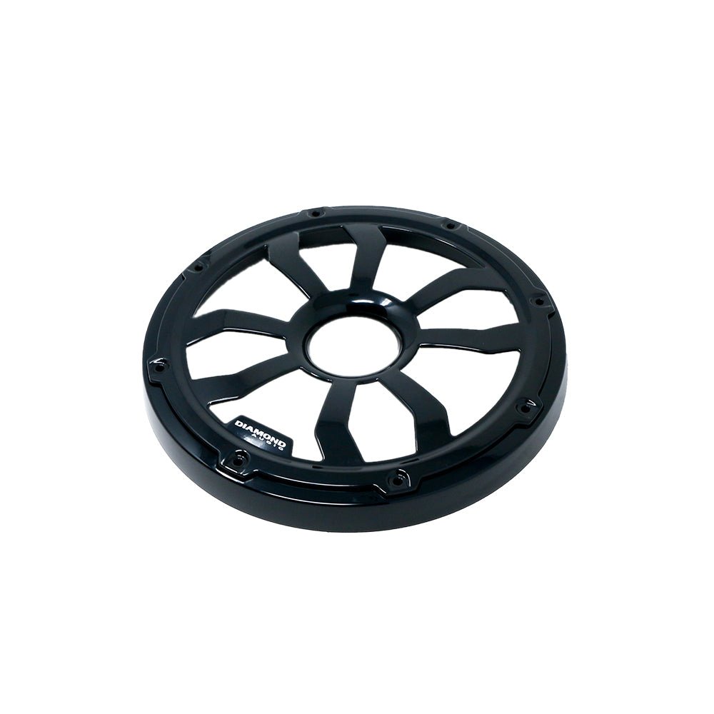 Diamond Audio HXM8FBB 8" Flush Mount Speaker Grills - Black (Pair) — image 4