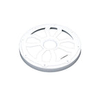 Diamond Audio HXM8FWW 8" Flush Mount Speaker Grills, Pair (White) — image 3