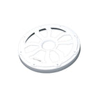 Diamond Audio HXM8FWW 8" Flush Mount Speaker Grills, Pair (White) — image 4