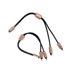 Diamond Audio HXY2M One Female to Two Male Y RCA Cable — image 3