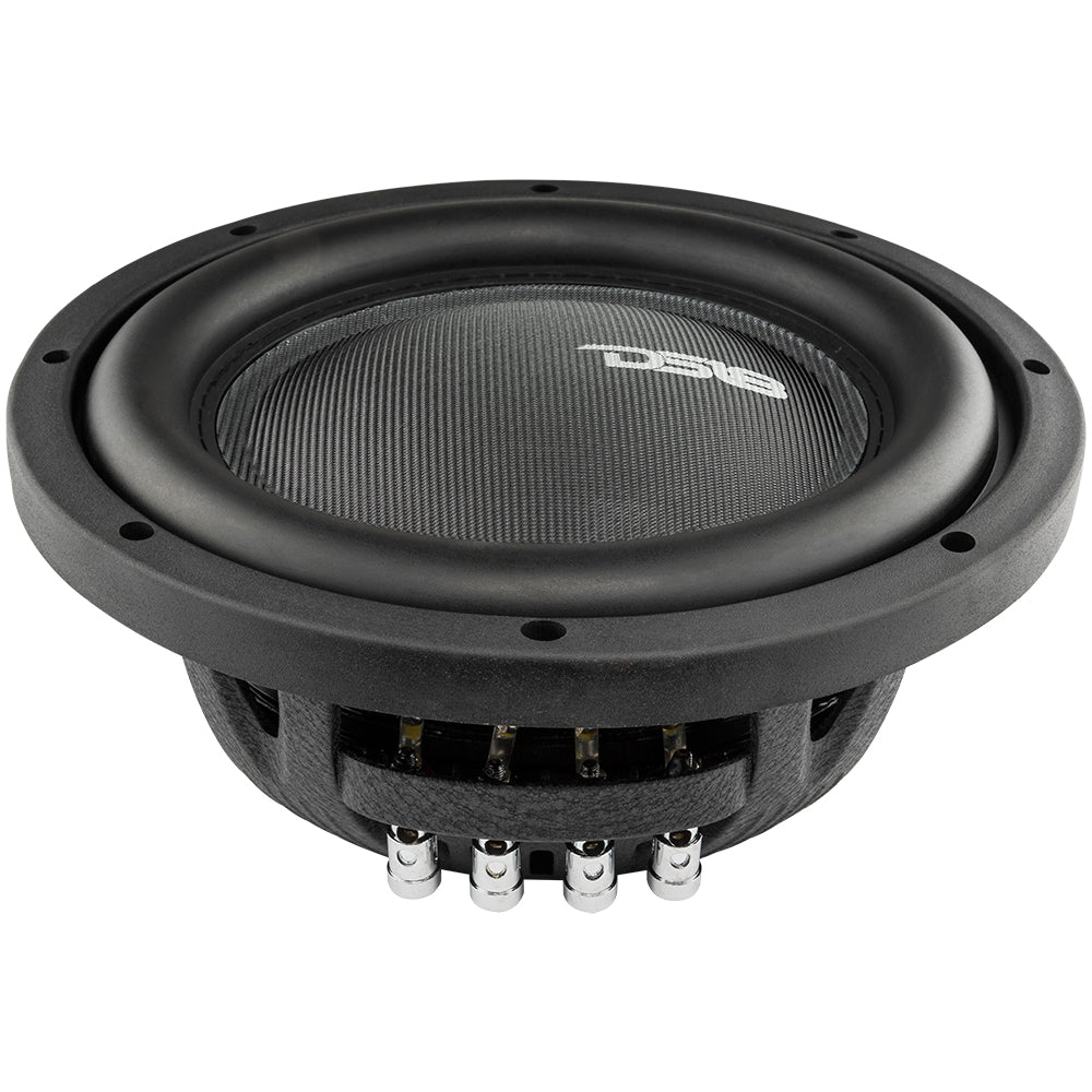 DS18 IXS10.2D IXS Shallow-Mount 10" Fiber Glass Subwoofer 600 Watts Rms DVC 2-Ohm — image 4