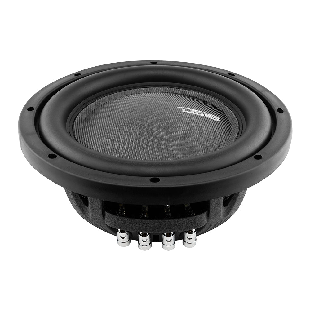 DS18 IXS10.4D IXS Shallow-Mount 10" Fiber Glass Subwoofer 600 Watts Rms DVC 4-Ohm — image 4