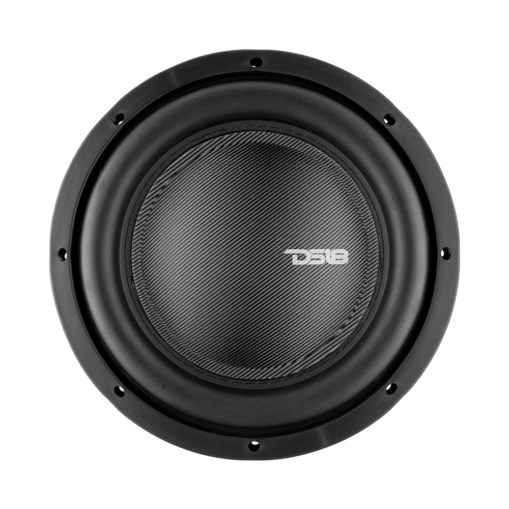 DS18 IXS10.4S IXS Shallow-Mount 10" Fiber Glass Subwoofer 600 Watts Rms SVC 4-Ohm — image 2