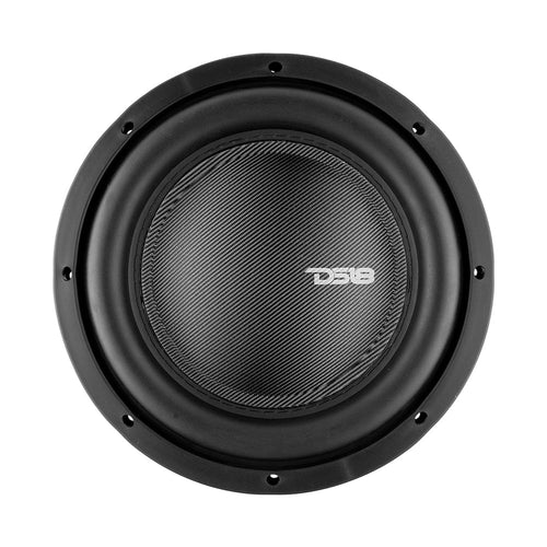 DS18 IXS10.4S IXS Shallow-Mount 10" Fiber Glass Subwoofer 600 Watts Rms SVC 4-Ohm — image 2