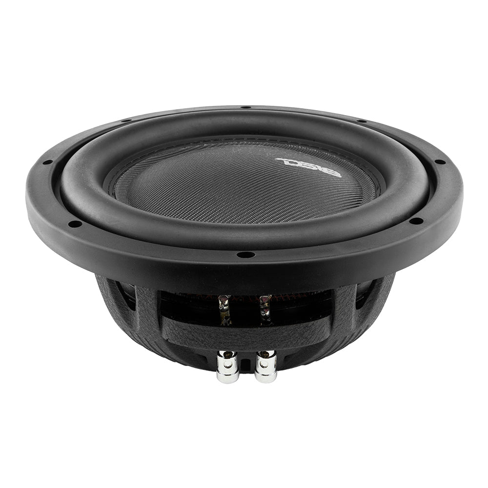 DS18 IXS10.4S IXS Shallow-Mount 10" Fiber Glass Subwoofer 600 Watts Rms SVC 4-Ohm — image 4