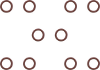 JAMES GASKET Primary Drain Plug O-Ring JGI-11324 — image 1