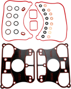 JAMES GASKET Rubber Rocker Box gasket Kit with RCM Base Gaskets - '04-'06 Sportster JGI-17030-04-X — image 2
