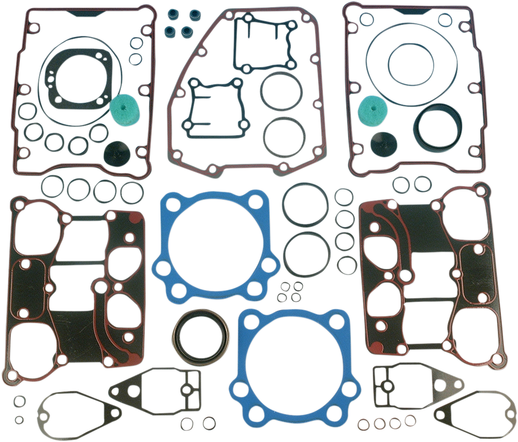 JAMES GASKET Motor Gasket Kit - Metal Head Gaskets with Silicone Rocker Gaskets - 95"/103" - '99-'04 Twin Cam JGI-17055-99-X — image 1