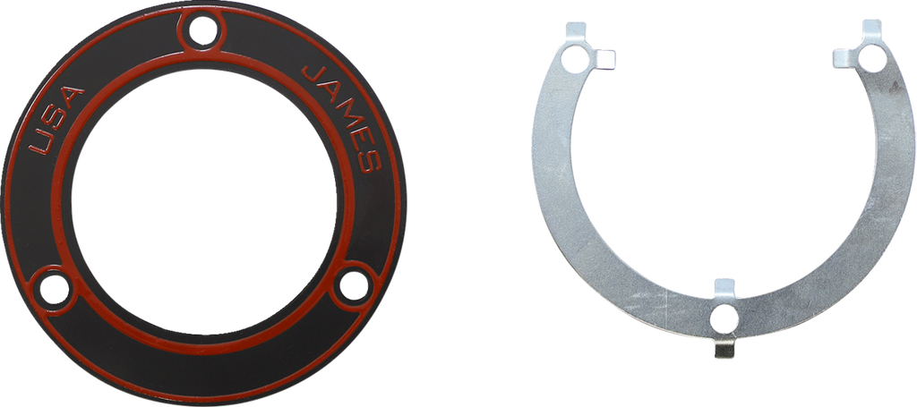 JAMES GASKET Inner Primary Gasket Kit - Rubber Covered Metal with Lock Ring - '65-'69 Big Twin JGI-60629-65 — image 1
