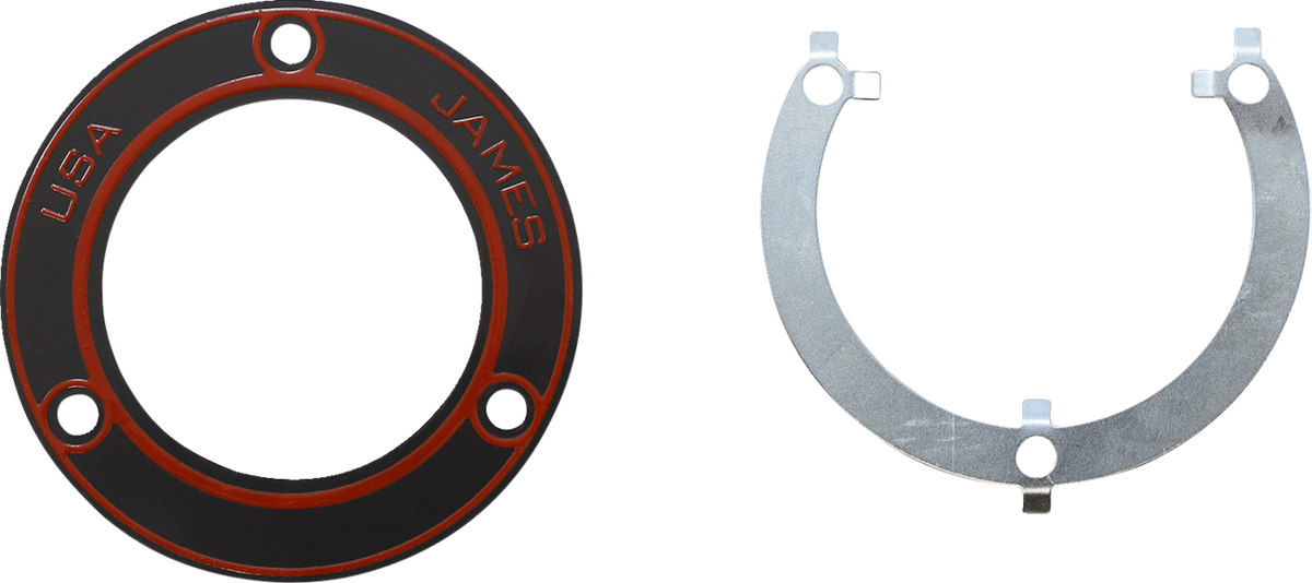 JAMES GASKET Inner Primary Gasket Kit - Rubber Covered Metal with Lock Ring - '65-'69 Big Twin JGI-60629-65 — image 1