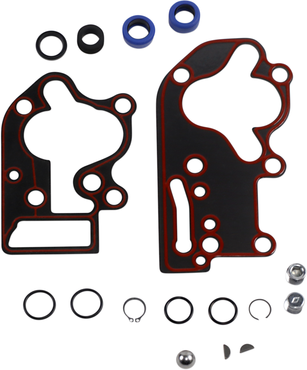 JAMES GASKET Oil Pump Metal Gasket/Seal Kit - EVO/Big Twin JGI-92-FLHR — image 1