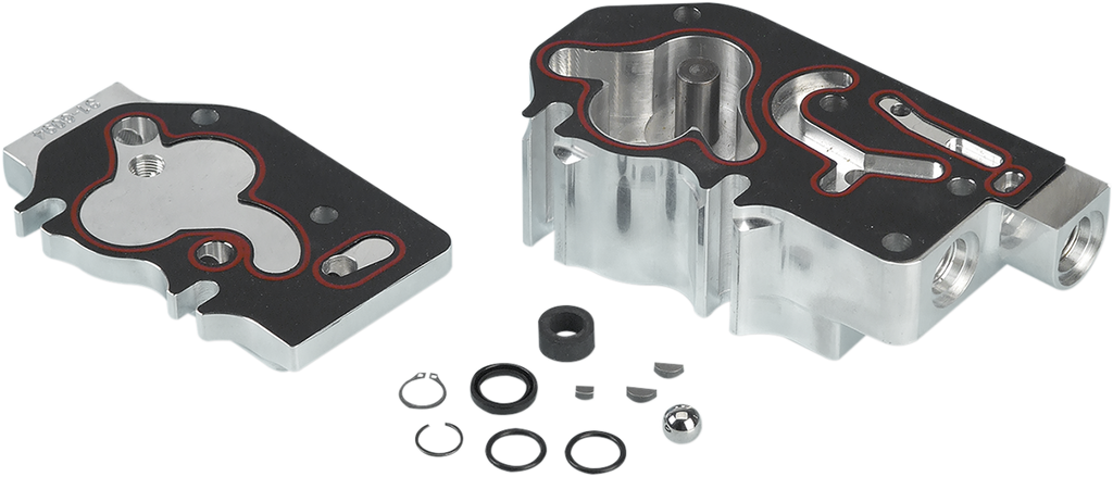 JAMES GASKET Oil Pump Gasket/Seal Kit with Metal Beaded - '92-'99 EVO Big Twin JGI-HVHP — image 2