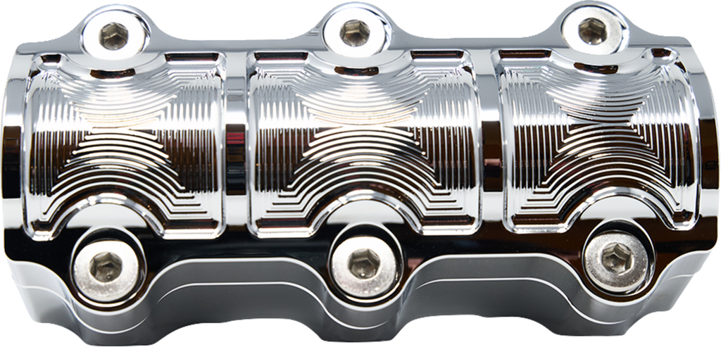 KODLIN USA Big Block Risers - Includes Clamp - Chrome K55119 — image 2