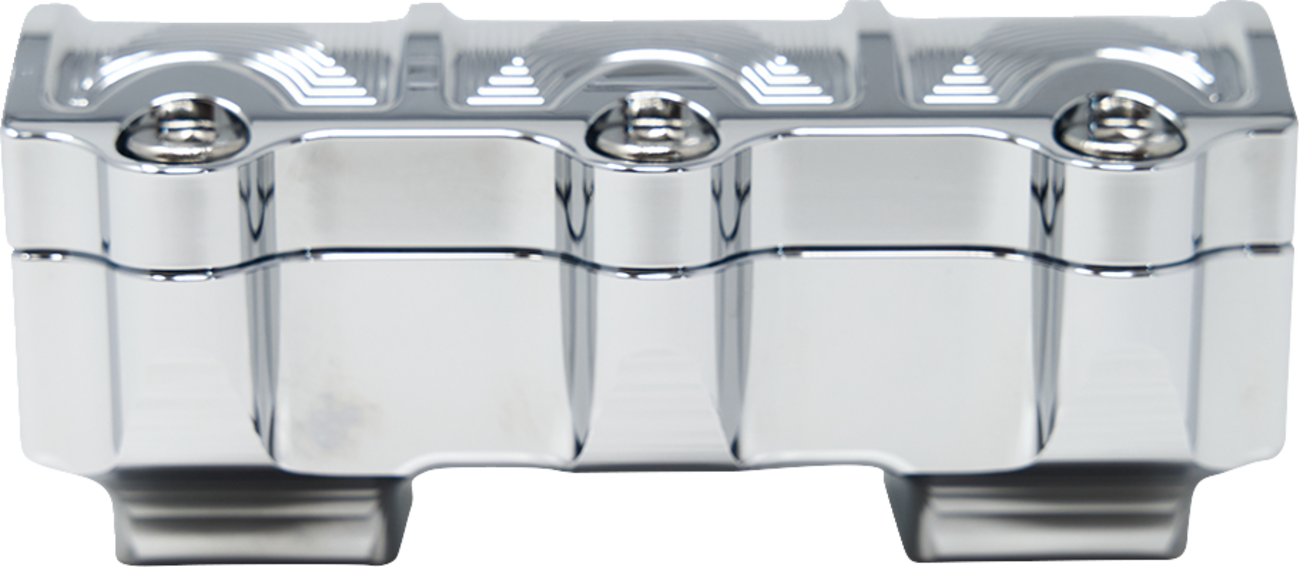 KODLIN USA Big Block Risers - Includes Clamp - Chrome K55119 — image 3