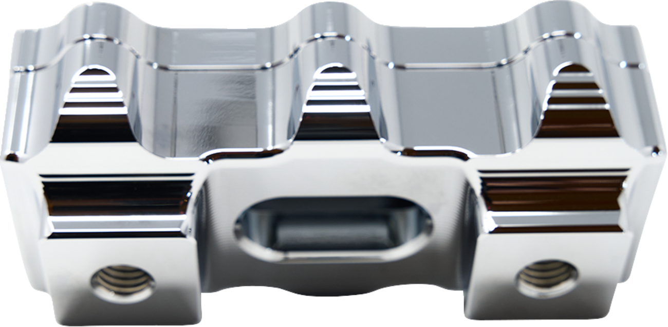 KODLIN USA Big Block Risers - Includes Clamp - Chrome K55119 — image 4