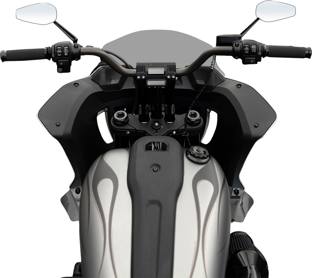 KODLIN USA Fastback Risers - 8" - Black K55122 — image 7