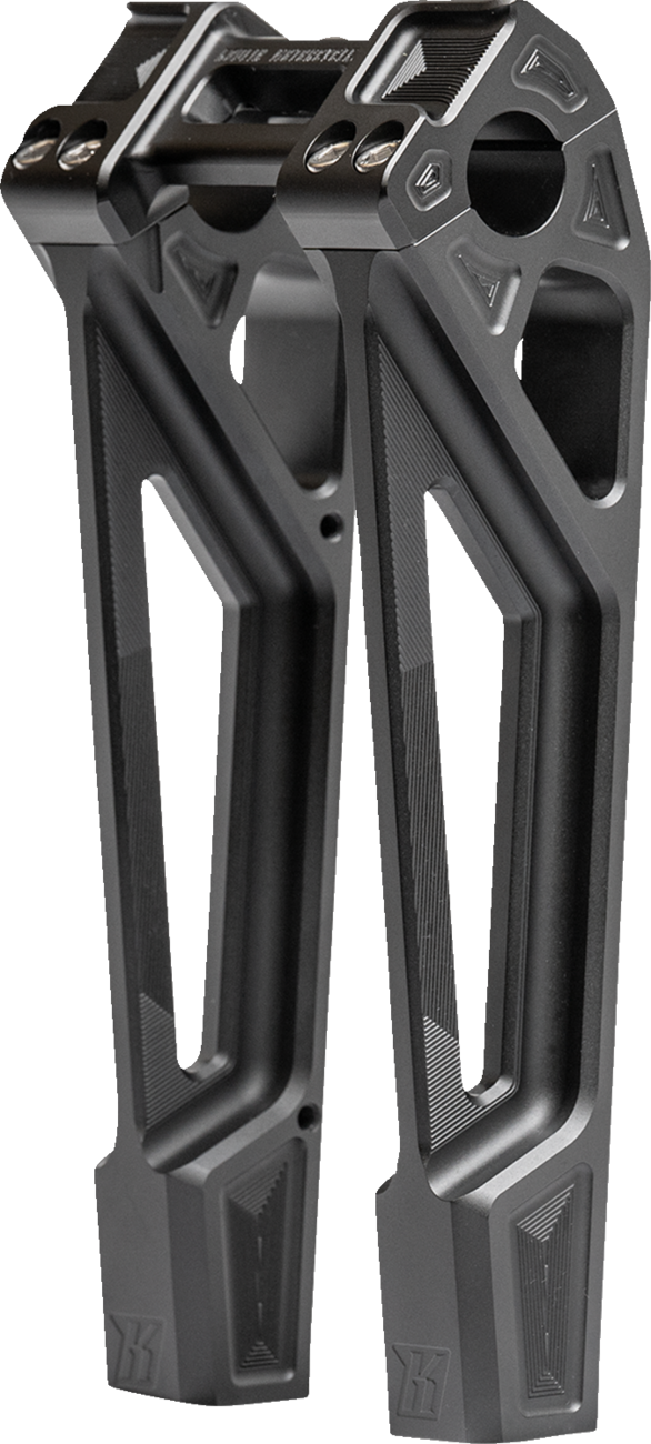 KODLIN USA Fastback Risers - Includes Clamp - 10" - Black K55127 — image 1