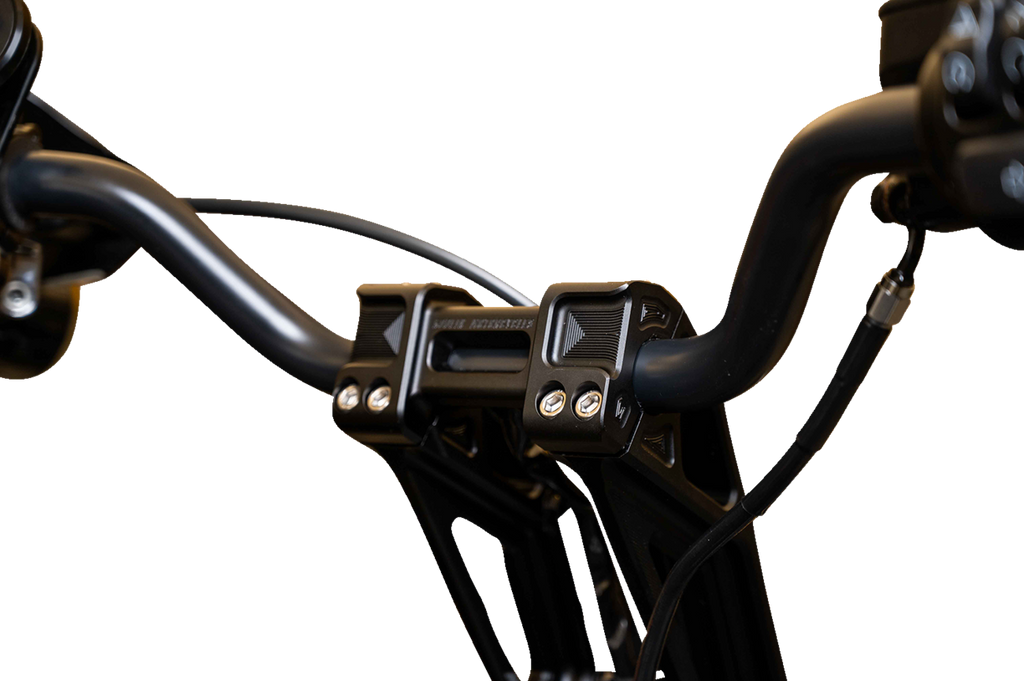 KODLIN USA Fastback Risers - Includes Clamp - 10" - Black K55127 — image 5