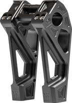 KODLIN USA Fastback Risers - Includes Clamp - 6" - Black K55129 — image 1