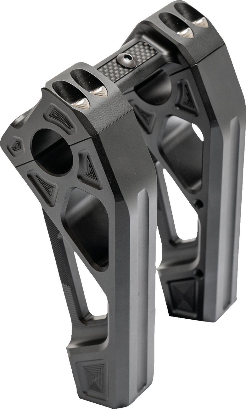 KODLIN USA Fastback Risers - Includes Clamp - 6" - Black K55129 — image 4