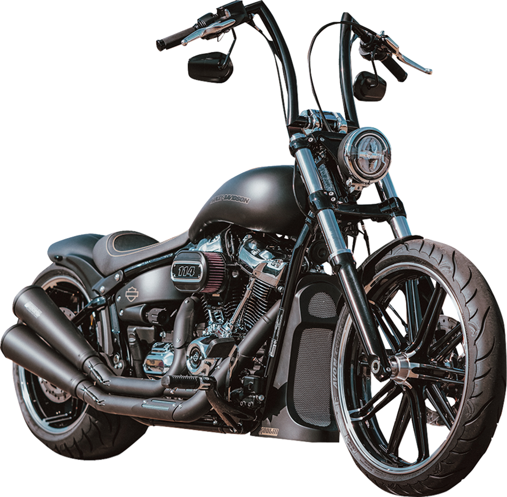 KODLIN USA Chin Spoiler - Raw - HD Softail/Touring '18-'26 — image 3