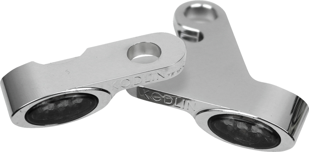 KODLIN USA LED 2-1 Front Turn Signal w/ Running Light - Chrome K68501 — image 2