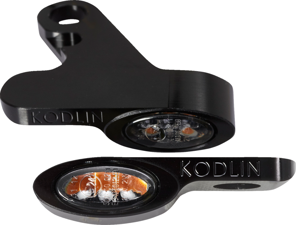 KODLIN USA LED 2-1 Front Turn Signal w/ Running Light - Chrome K68501 — image 4
