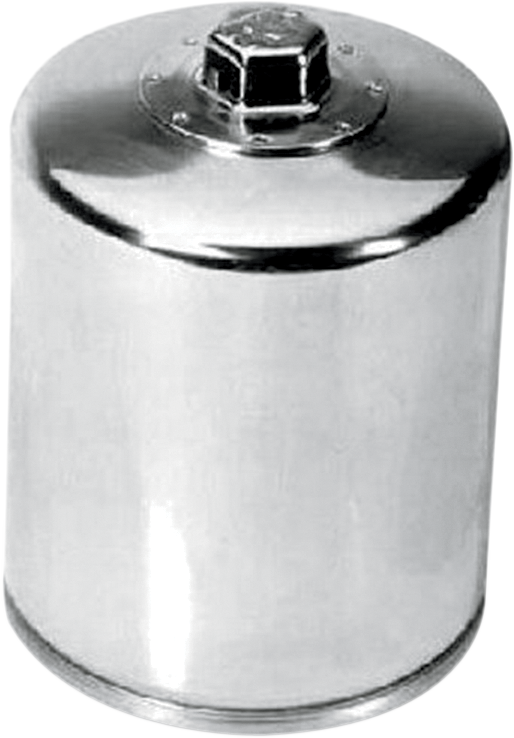 K & N Oil Filter - Chrome — image 1