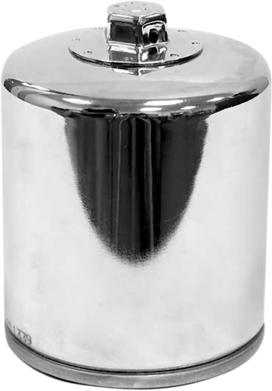 K & N Oil Filter - Chrome — image 1