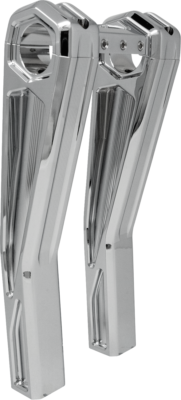 KODLIN USA Ascent Pro Risers - Pullback - 10" - Chrome KUS55134 — image 1