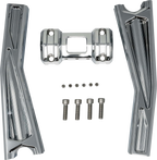 KODLIN USA Ascent Pro Risers - Pullback - 10" - Chrome KUS55134 — image 2