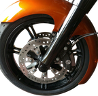 KLOCK WERKS Axle Kit - Flush Mount - Front - Black w/Black End Caps KWS-01-0610 — image 2
