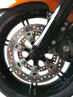 KLOCK WERKS Axle Kit - Flush Mount - Front - Black w/Black End Caps KWS-01-0610 — image 3