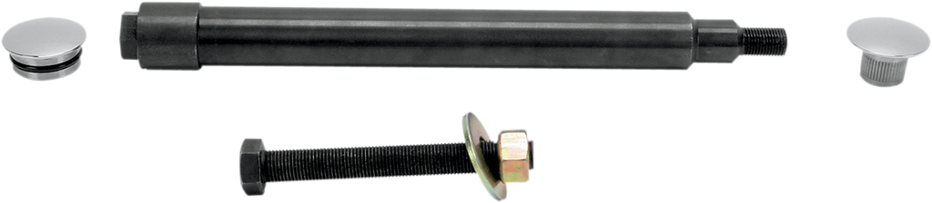 KLOCK WERKS Axle Kit - Flush Mount - Front - Black w/Black End Caps KWS-01-0610 — image 4