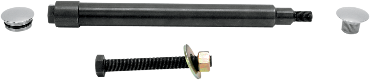 KLOCK WERKS Axle Kit - Flush Mount - Front - Black w/Black End Caps KWS-01-0610 — image 4