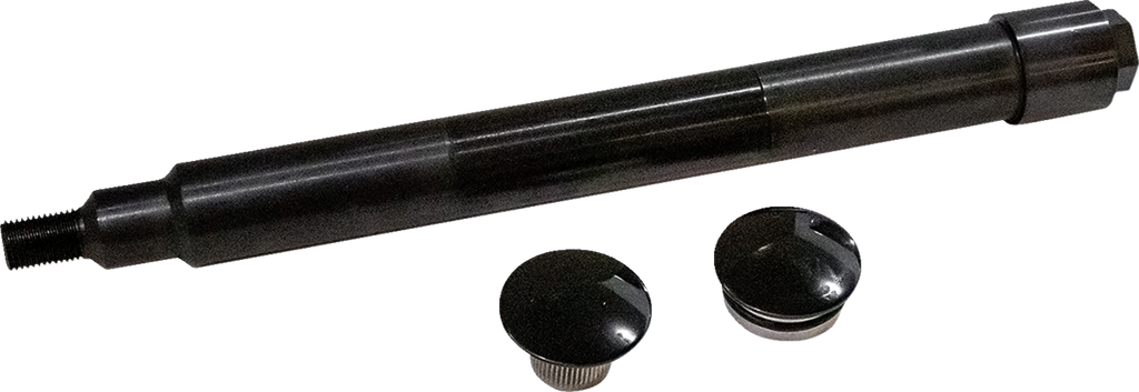 KLOCK WERKS Axle Kit - Flush Mount - Front - Black w/Black End Caps KWS-01-0611 — image 1