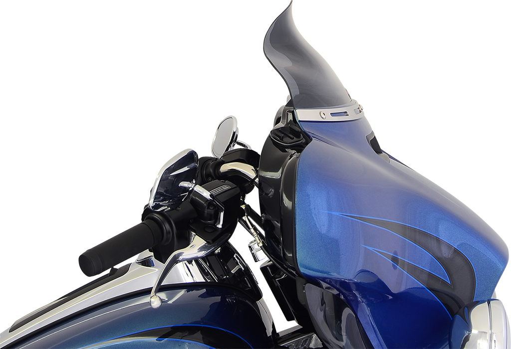 KLOCK WERKS Flare® Windshield - 6-1/2" - Dark Smoke - '14-'25 FLH KWW-01-0199-2014 — image 1