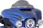 KLOCK WERKS Flare® Windshield - 6-1/2" - Dark Smoke - '14-'25 FLH KWW-01-0199-2014 — image 4