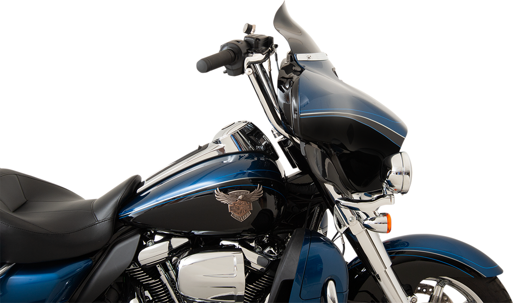 KLOCK WERKS Flare® Windshield - 6-1/2" - Black - '14-'25 FLH KWW-01-0200-2014 — image 1