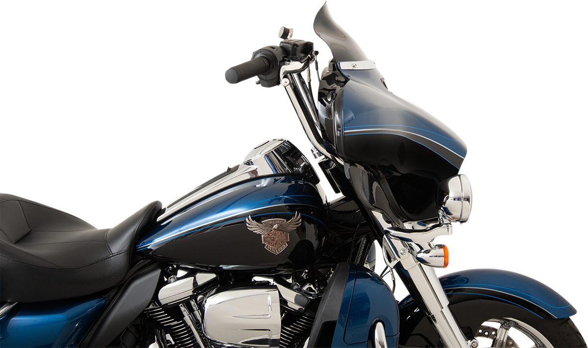 KLOCK WERKS Flare® Windshield - 6-1/2" - Black - '14-'25 FLH KWW-01-0200-2014 — image 1