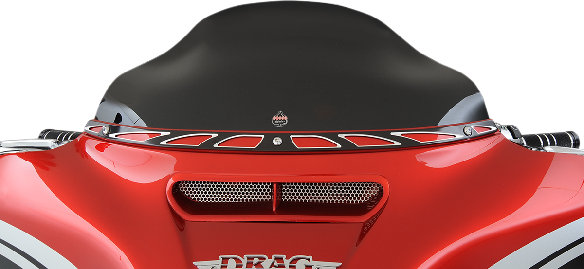 KLOCK WERKS Flare® Windshield - 6-1/2" - Black - '14-'25 FLH KWW-01-0200-2014 — image 3