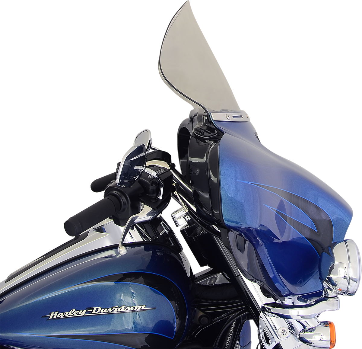 KLOCK WERKS Flare® Windshield - 11-1/2" - Tint - '14-'25 FLH KWW-01-0205-2014 — image 1