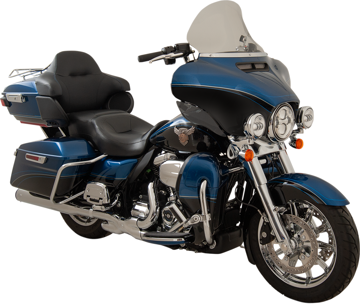 KLOCK WERKS Flare® Windshield - 11-1/2" - Tint - '14-'25 FLH KWW-01-0205-2014 — image 4