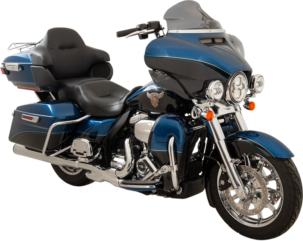 KLOCK WERKS Flare® Windshield - 8-1/2" - Dark - Smoke - '14-'25 FLH KWW-01-0210-2014 — image 3